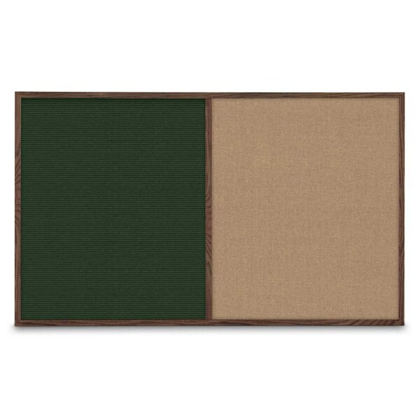 Sliding Door Indoor Enclosed Corkboard, 3